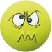 Jollypaw Smiley Ball, Latex, mit Sound, ø5cm, farblich sortiert