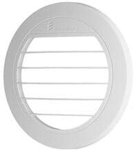 Eberspächer Ausströmer flach 0°, für Standheizung Airtronic D2, Ø50/60mm, weiß