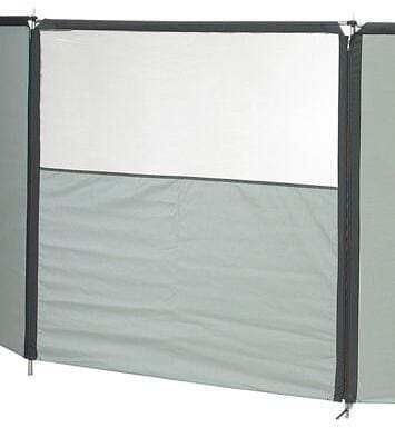 Isabella Erweiterungs-Modul 2 für Flex Grey Windschutz, Fenster oben, grau