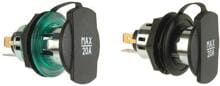Pro Car Kfz-Power-Steckdose mit Schraubgewinde, 20A, 12/24V