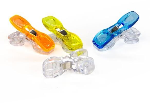 I+V Spannclip mit Sauger, 4 Stück