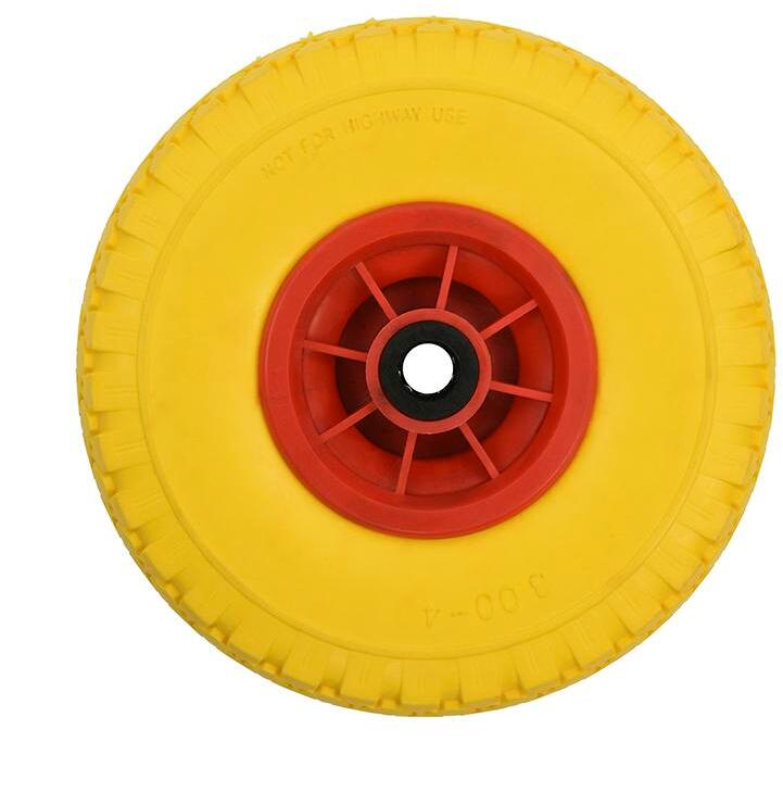 Pro Plus PU-Reifen mit Kunststoff-Felge, 10", 3.00-4