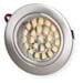 Carbest LED Spot 24 LED, Edelstahl, 12V/1,7W