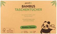 Pandoo Bambus-Taschentücher, 3-lagig
