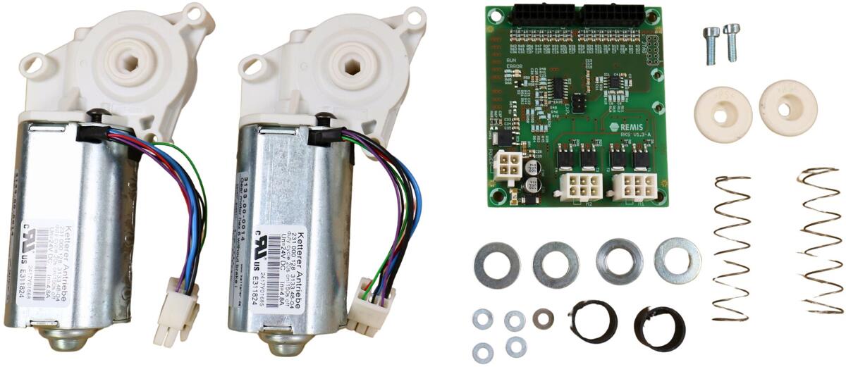 Austauschset Motor inkl. Platine - REMIS Ersatzteil-Nr. 10070740 > für elektr. Frontscheibenverdunkelung