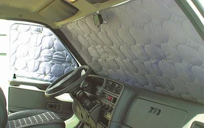 HTD Fahrerhaus-Innenisoliermatten-Set 9-lagig für VW T2/T3, grau