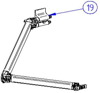 Gelenkarm rechts Thule Omnistor 4900, 400-450cm