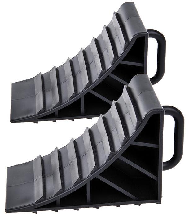 Pro Plus Unterlegkeile mit Griff, Kunststoff, 2er-Pack