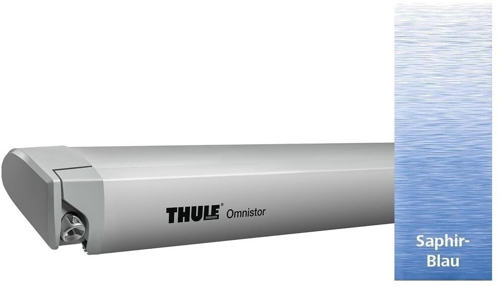Thule Omnistor 6300 Markise eloxiert, 450cm, Saphir Blau