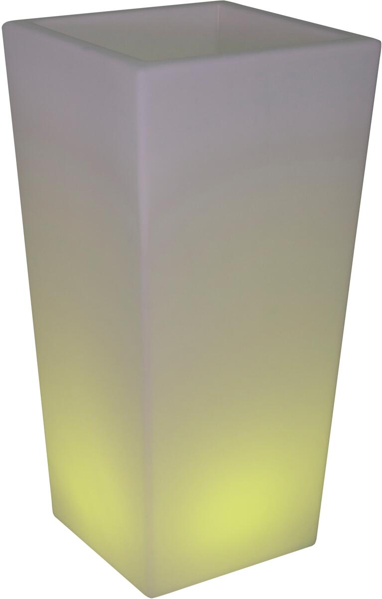EuroTrail LED Blumentopf Lampe, aufladbar, 40x40x80cm bei Camping
