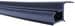 Universal Kombi-Regenrinne, 325cm, schwarz