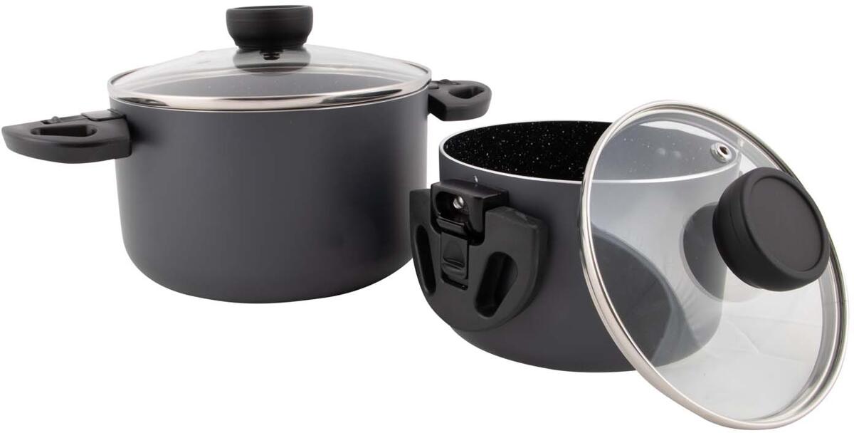 Bo-Camp Twist Topfset, 2-teilig, Induktion