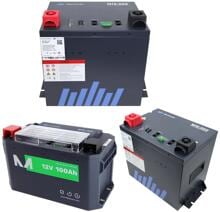 TBB Power M12 Lithium Batterie, mit Heizung