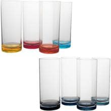 Gimex Colour Line Longdrinkglas, 4er Set, 480ml