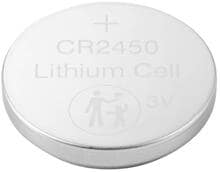 Reimo Lithium-Knopfzelle CR 2450, 3 V, 580 mAh
