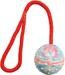 Jollypaw Ball am Seil, Naturgummi, ø6×30cm, farblich sortiert