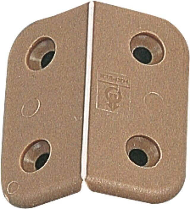 FAWO Scharniere, braun, 10er-Pack