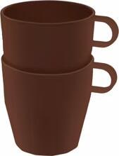 Travellife NOVA cacao Henkeltasse, 32 cl, 2er-Set, Kakao