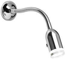 Dometic L70TM LED Schwanenhalsleuchte, 12V, 3W, chrom