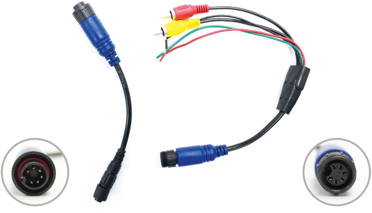 Pioneer CA-BC-WAE.001 Adapterkabel für Waeco-Kameras (neuer Waeco-Anschluss ab 2010)