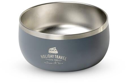Holiday Travel Foxi Edelstahl-Hundenapf, 1l
