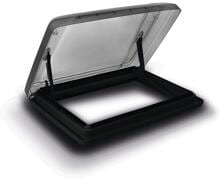 MPK VisionStar L Dachhaube, 70x50cm, schwarz, mit LED, ohne Zwangsbelüftung