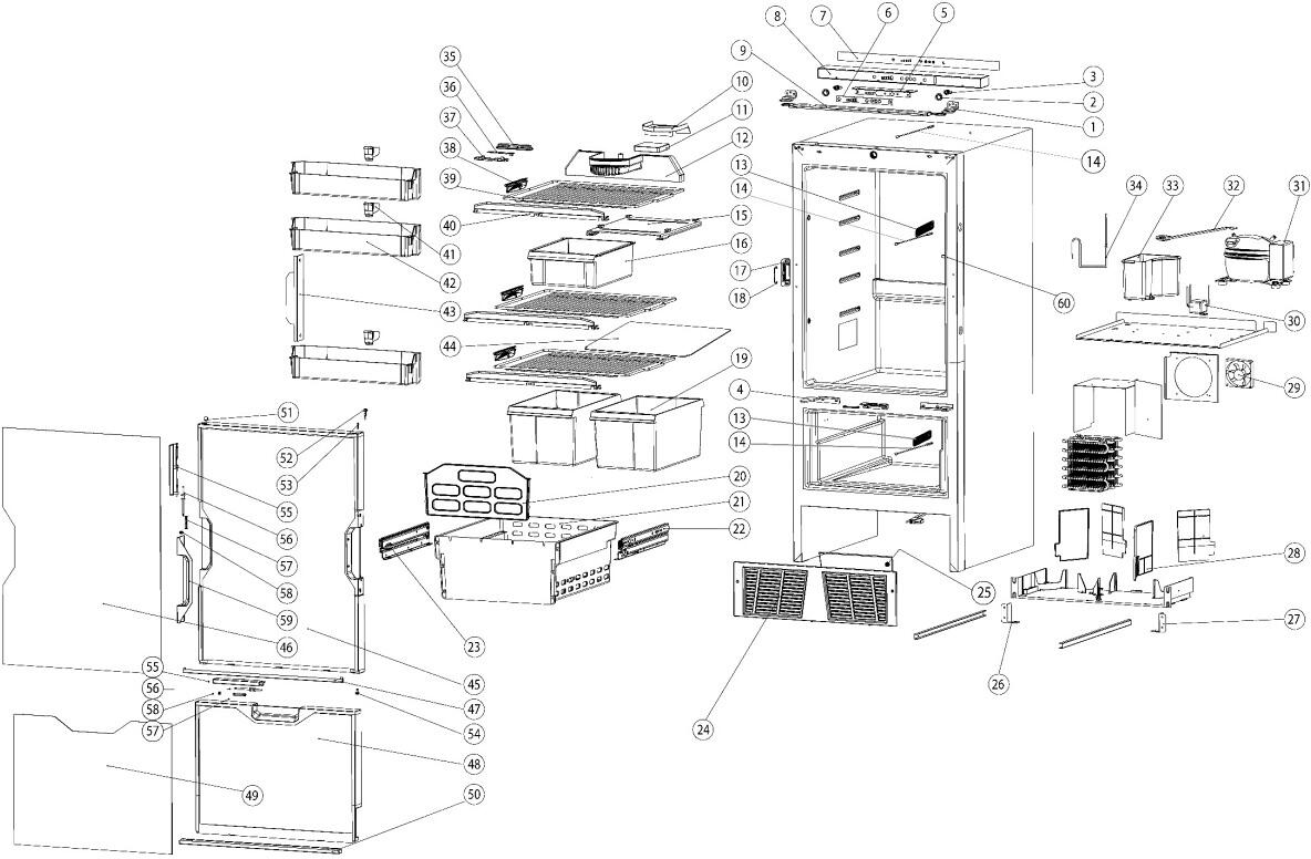 Steuermodul - Thetford Ersatzteil-Nr. 692821 - für T2138/2152/2160/2175/2090