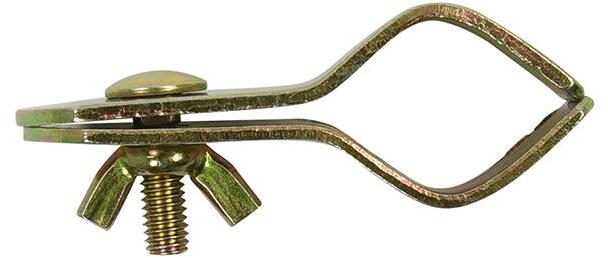 Zeltrohrschelle mit Schraube, 28-32mm