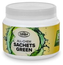 Camp4 All-Chem Sachets Sanitärkonzentrat, 15 Beutel, 30g, grün