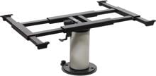 Ilse Technik Einsäulen-Hubtisch mit Quer- und Längsverschiebung, höhenverstellbar 355-710mm