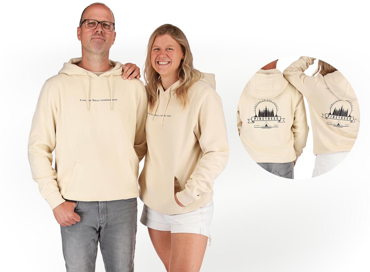 Camping Wagner Hoodie "VANLIFE ESSENTIALS",Gr. L