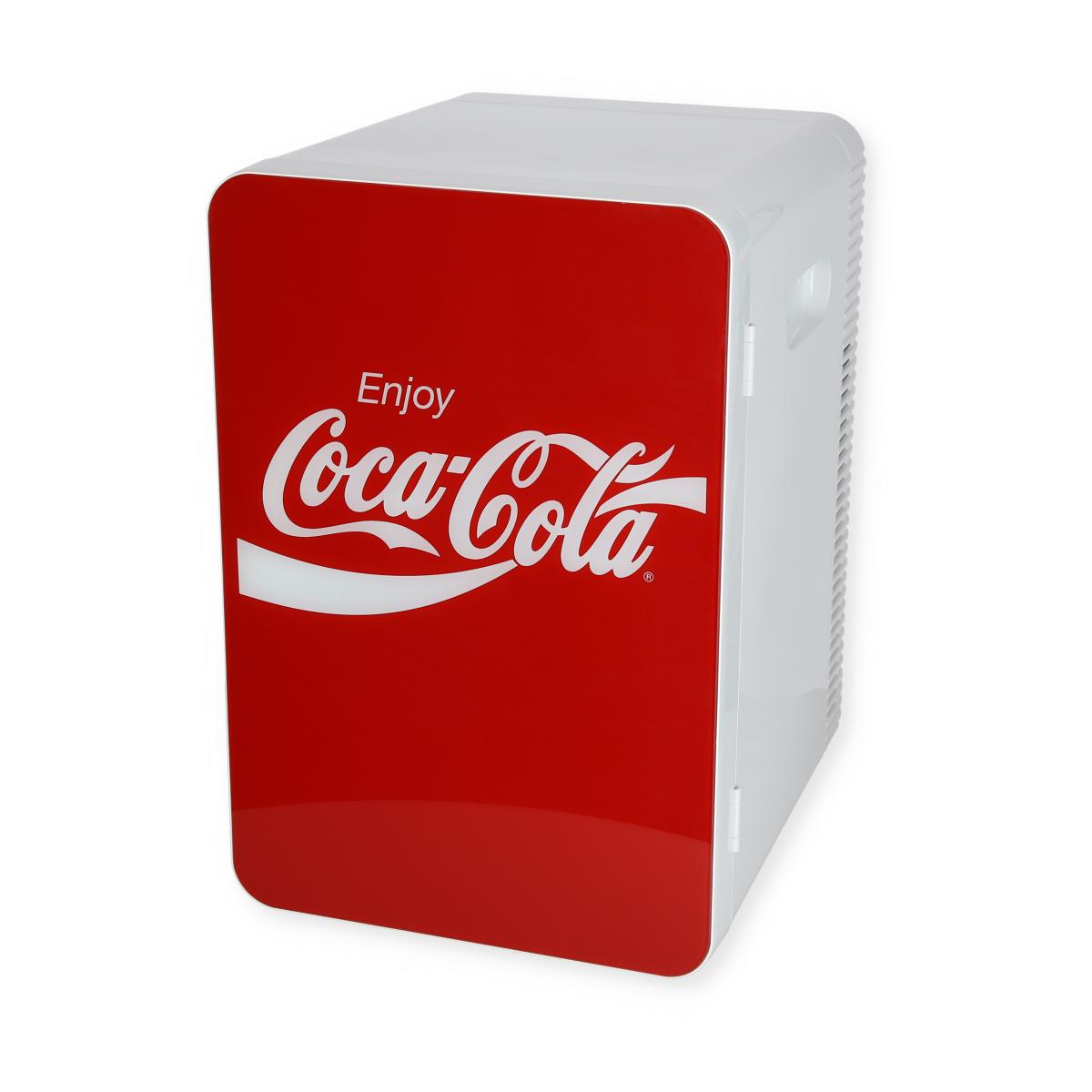Mobicool Coca-Cola MBF20 Classic Thermoelektrischer-Mini-Kühlschrank,  12/230V, 20L bei Camping Wagner Campingzubehör