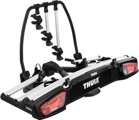 Thule VeloSpace XT Fahrradträger für 3 Fahrräder, silber
