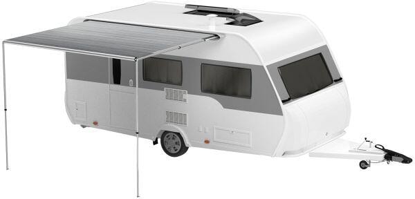 Fiamma CaravanStore EVO ZIP Markise, 500cm, Royal Grey