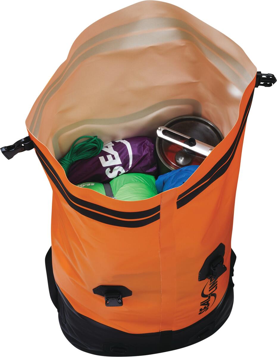 SealLine PRO Pack Rucksack, wasserdicht, 70L, orange bei Camping Wagner