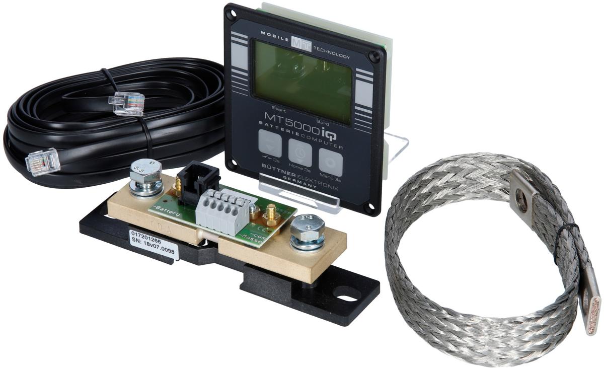 Büttner Elektronik MT 5000 iQ Batterie-Computer, mit Mess-Shunt, 200A