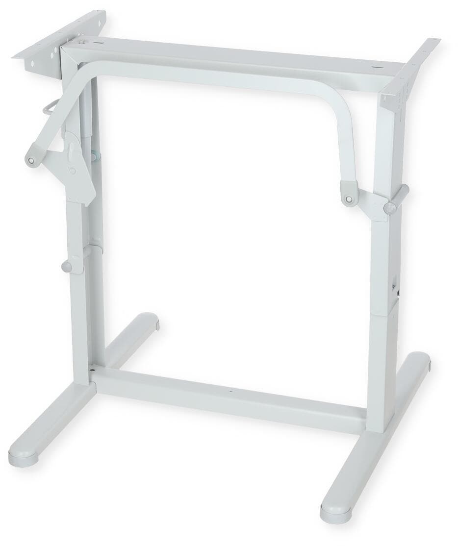 FAWO Hubtischgestell mit einfacher Höhenverstellung, Hubtisch-Automatik, 60cm, grau