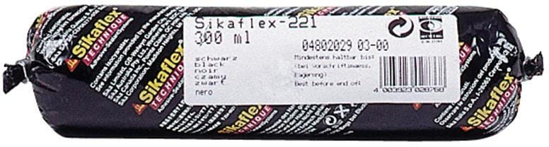 Sika Sikaflex 221i Dichtmasse, schwarz, 400ml