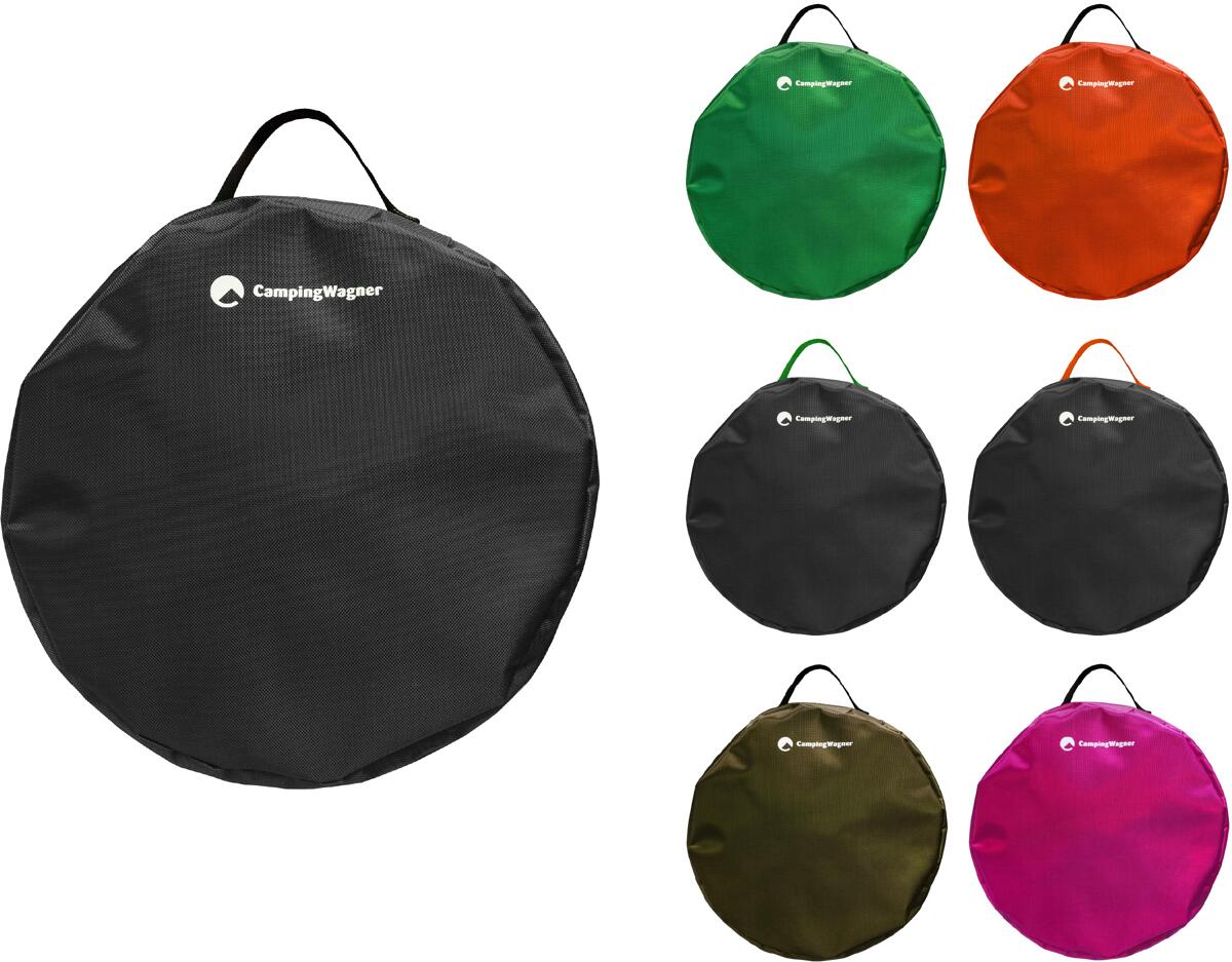 Produktabbildung: CEE- und Schuko-Kabel clever verstaut: Camping Wagner-Kabeltasche