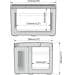 Yeticool CX10 Kompressor-Kühlbox, mit Heizfunktion, 12/24/230V, 10L