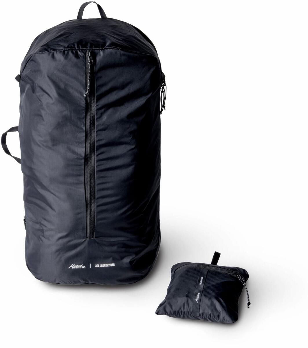 Matador Packable Wäschesack, 30L, schwarz