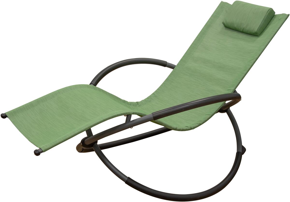 Vivere Orbital Lounger Liegestuhl, olive grove