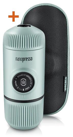 Wacaco Nanopresso Elements Espressomaschine, arctic blau