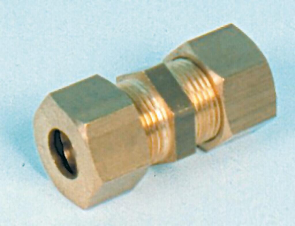 Gimeg Reduzierverschraubung, gerade, 1/2" Außengewinde x 10/12, 5 Stück