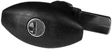 STS Oberholz Ellipse Druckdrehverschluss, kleiner Griff STS/Zadi, Zylinder, 2 Schlüssel, Fiat Bianco