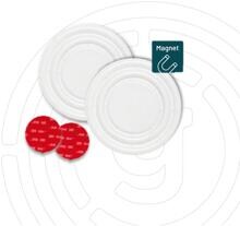 Gelmags MagUp-Pad S, Ø7cm, 2er-Pack, weiß