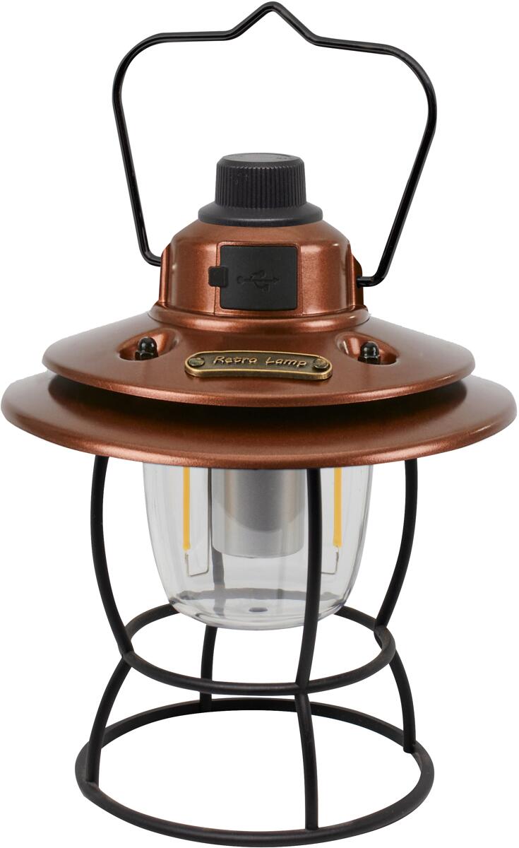 Eurotrail Orix Wiederaufladbare Campinglampe, Kupfer