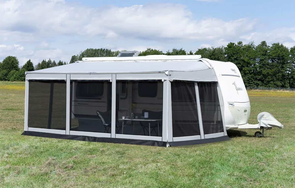 Wigo Rolli Plus One Markisenvorzelt - Vorderwand (Gr. 13) 1121-1155cm