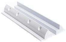 WATTSTUNDE HXH68/W Solarmodul Halterung, ASA Kunststoff, weiß