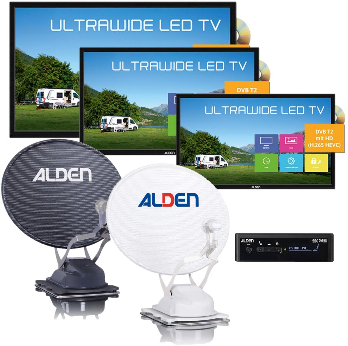 Alden Onelight 60 HD EVO + S.S.C. Steuermodul inkl. LED TV bei Camping  Wagner Campingzubehör